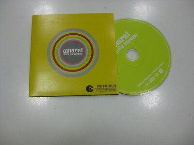 Amaral Cd Single Europa Dias De Verano 2005 Promo
