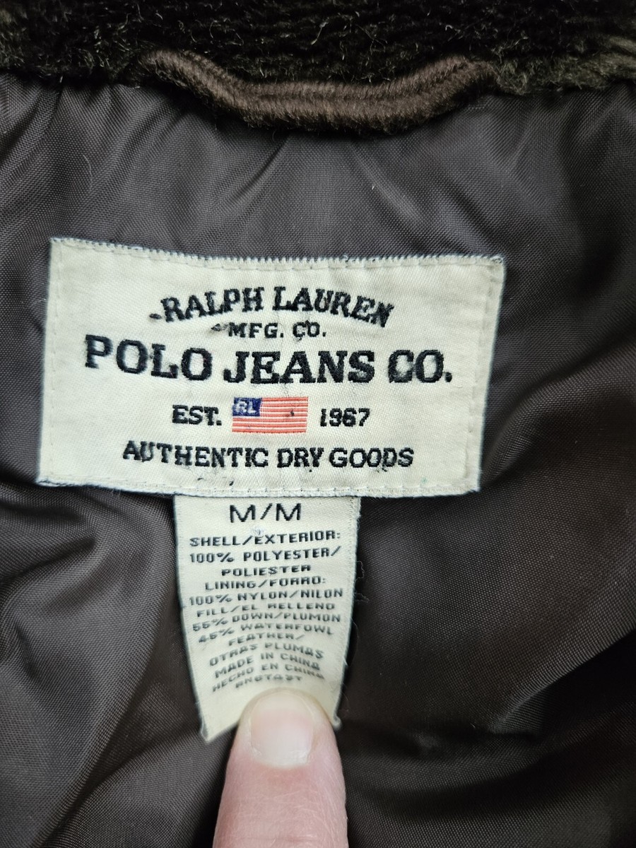 Ralph Lauren POLO JEANS ダウンジャケット POLO JEANS CO. RALPH LAUREN 90年代 ダウン - メルカリ