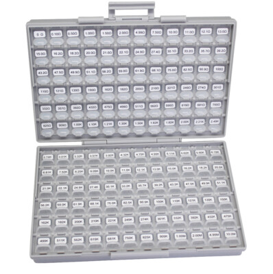 AideTek 0603 SMD SMT 1% RoHS 144 Values 100PC/value Sample Resistor kits USA