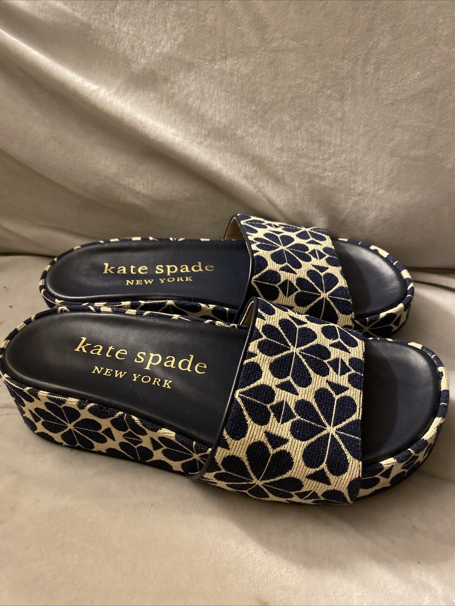 kate spade 花柄スライドサンダル 黒 $_12.JPG?set_id=880000500F