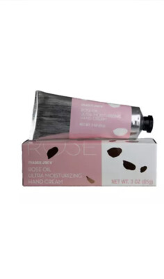 Trader Joe's Rose Hand Cream Ultra Moisturizing 3oz With Box