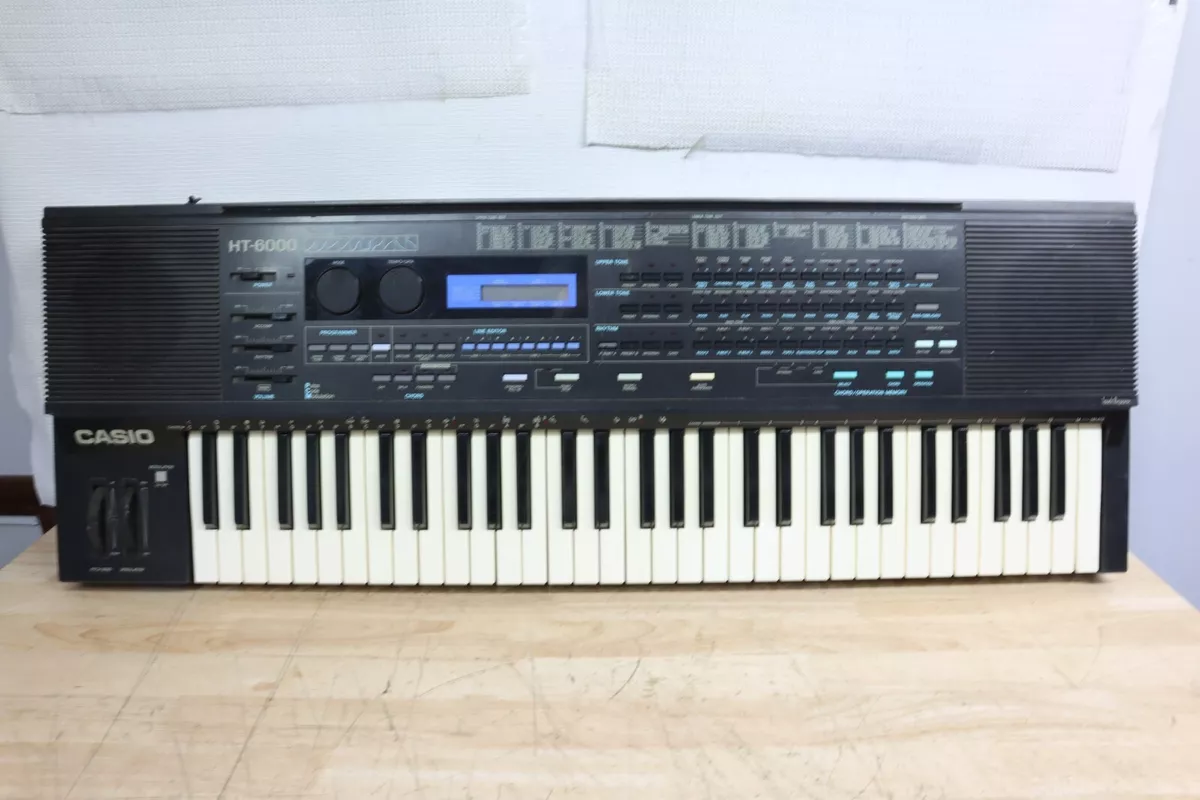 Used Working Casio HT-6000 Spectrum Dynamic Polyphonic