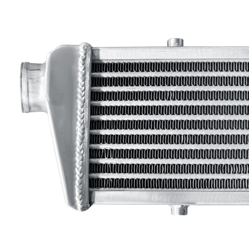 UNIVERSAL TURBO INTERCOOLER FRONT Overall 27X8''X2.7'' ALUMINUM 2.2" I/O  - Image 4 of 4