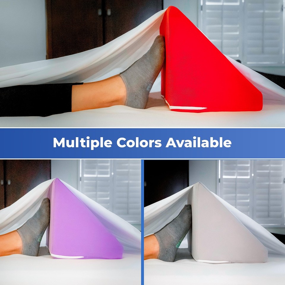 Blanket Elevation Wedge for Feet. Leg and Ankle Support Foam. Blue eBay