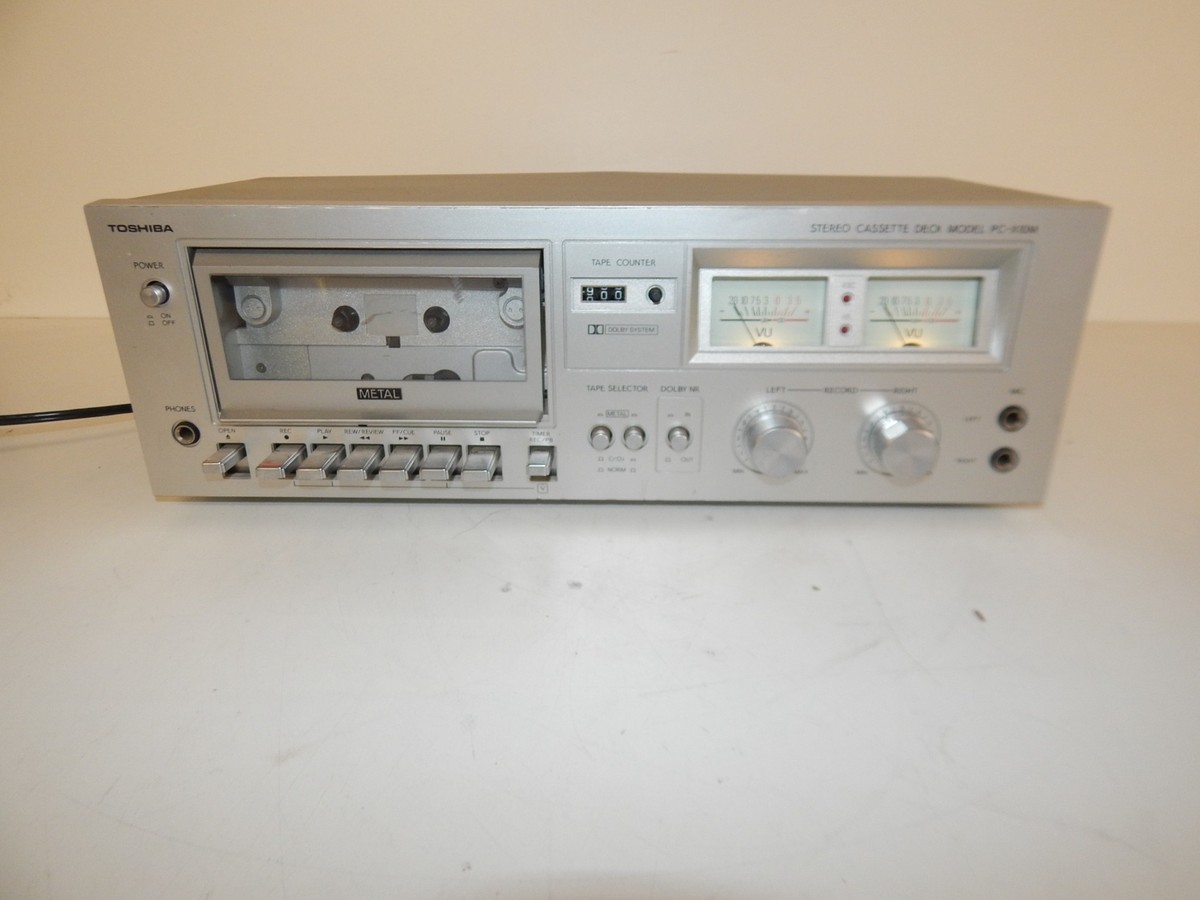 Toshiba PC-X10M Cassette Tape Deck-Dolby-Tape Selector (MYJ2 Toshiba PC-X10M Cassette Tape Deck-Dolby-Tape Selector (MYJ2