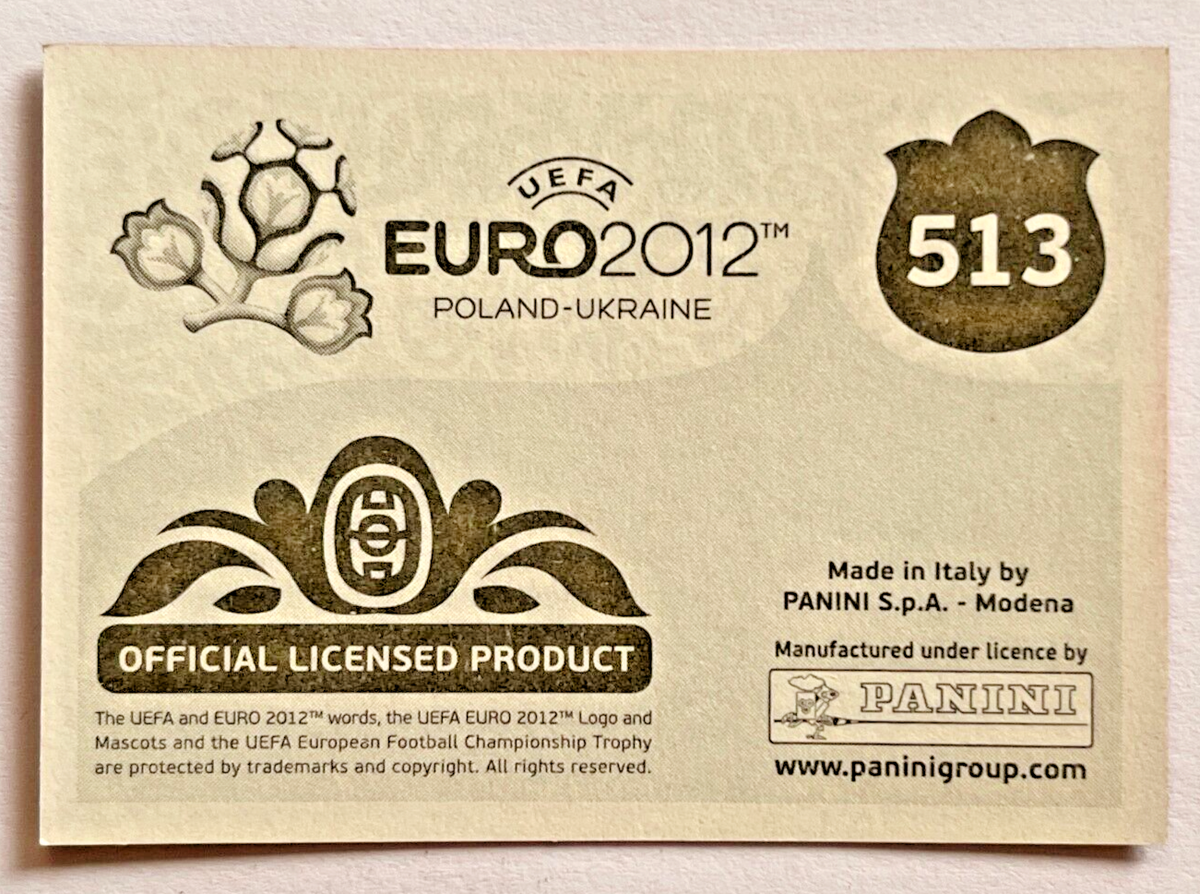 2012 UEFA EURO Poland-Ukraine Panini Sticker #513 SSSR CHAMPION