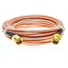 RG316 SMA Male To SMA Male Plug Lot Extention Coax RF Cable Jumper Pigtail