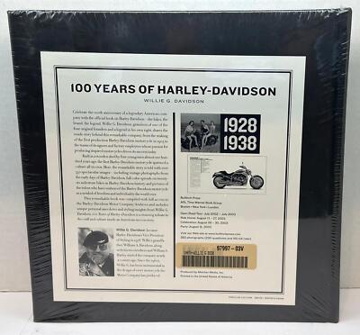 100 Years The Official Book For The Harley-Davidson 100th