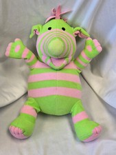 2002 Fisher Price Fimbles Fimbling Feeling Baby Pom Electronic Singing Plush Set