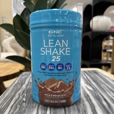 GNC  Total Lean Lean Shake 25 Meal Replacement - Irish Creme limited Edition