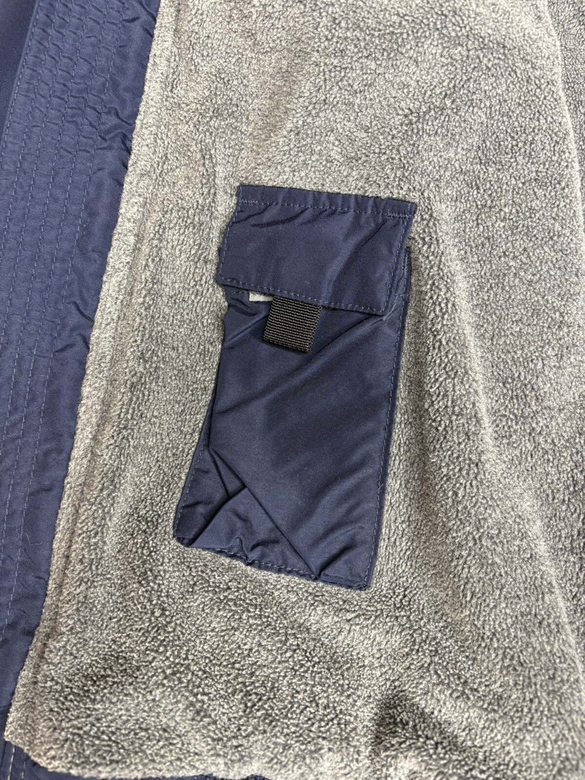 Wear Guard Masters Golf Jacket Augusta National Windbreaker Navy Fleece Lined