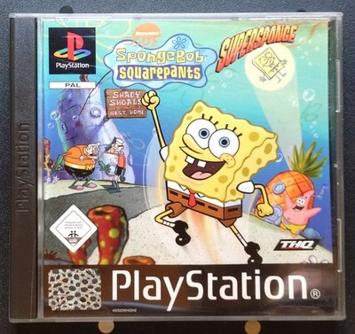 Spongebob Squarepants: Supersponge für Sony Playstation 1  (PSOne) - vollständig