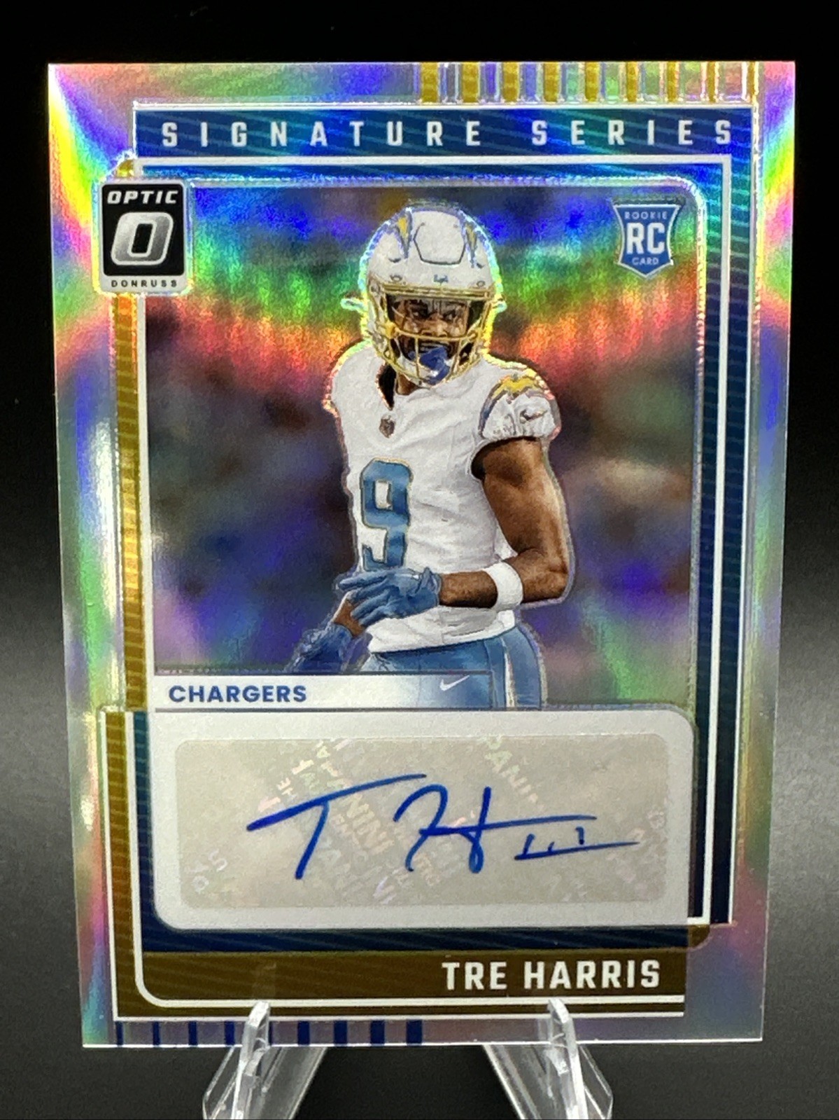 Tre Harris Panini Donruss Optic Signature Series #TH Base