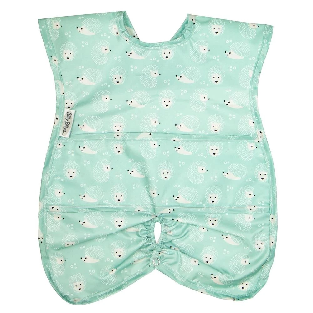 Silly Billyz Wipe Clean Nylon Highchair Hugger Bib (Hedgehog)