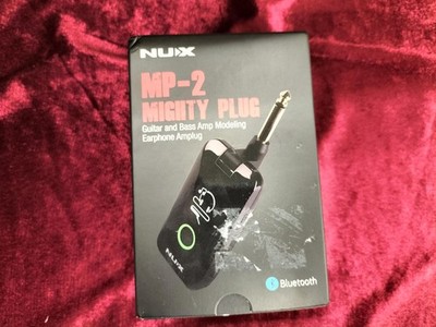 NUX MP-2 Mighty Plug Kopfhörerverstärker Gitarre Bass Verstärker Modellierer ...