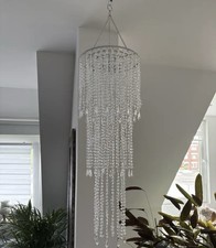 Lampadario Moderno Di Lusso Elegante In Cristallo Pendente Design Stile Cromato