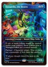 Donatello, the Brains (0002) (Borderless) (Foil) NM Commander: Teenage Mutant Ni