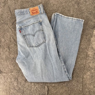 Levi's Jeans Women's 32 Low Pro Straight hole at back pocket reduced Blue Pants