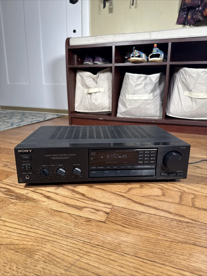 Sony STR-AV320 AM/FM Stereo Receiver 50W Per Channel - Working! - Image 2 of 4