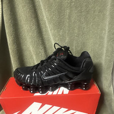 Nike Shox TL Womens Black/Black Metallic Hema...