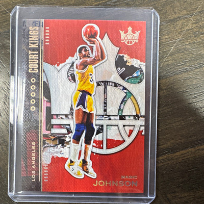 Panini Court Kings Magic Johnson #92 Los Angeles Lakers Serial Numbered /149