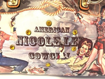 Nicole Lee American Cowgirl Studs Jewels 50s Cowgirls Handbag | eBay