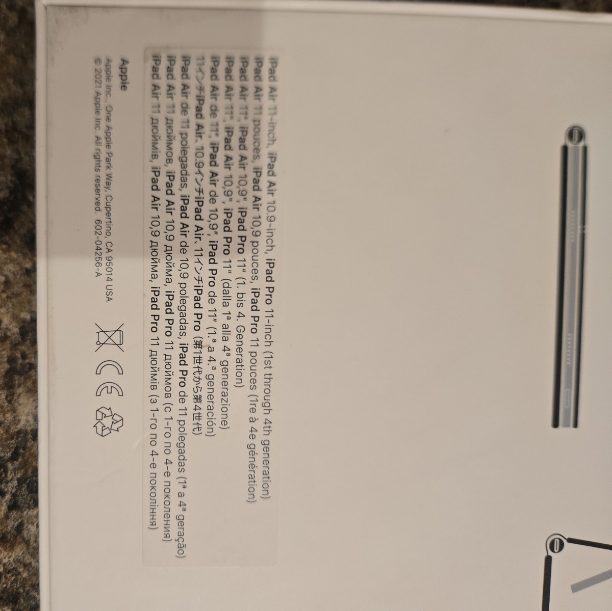 Apple Magic Keyboard for iPad Folio Case Black A2261 for sale