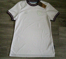 Image of womens WEST HAM UNITED 23/24 Umbro Away Football Shirt - 8