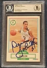 1990-91 Fleer Dennis Johnson #9 BGS Certified Auto HOF Signed BAS