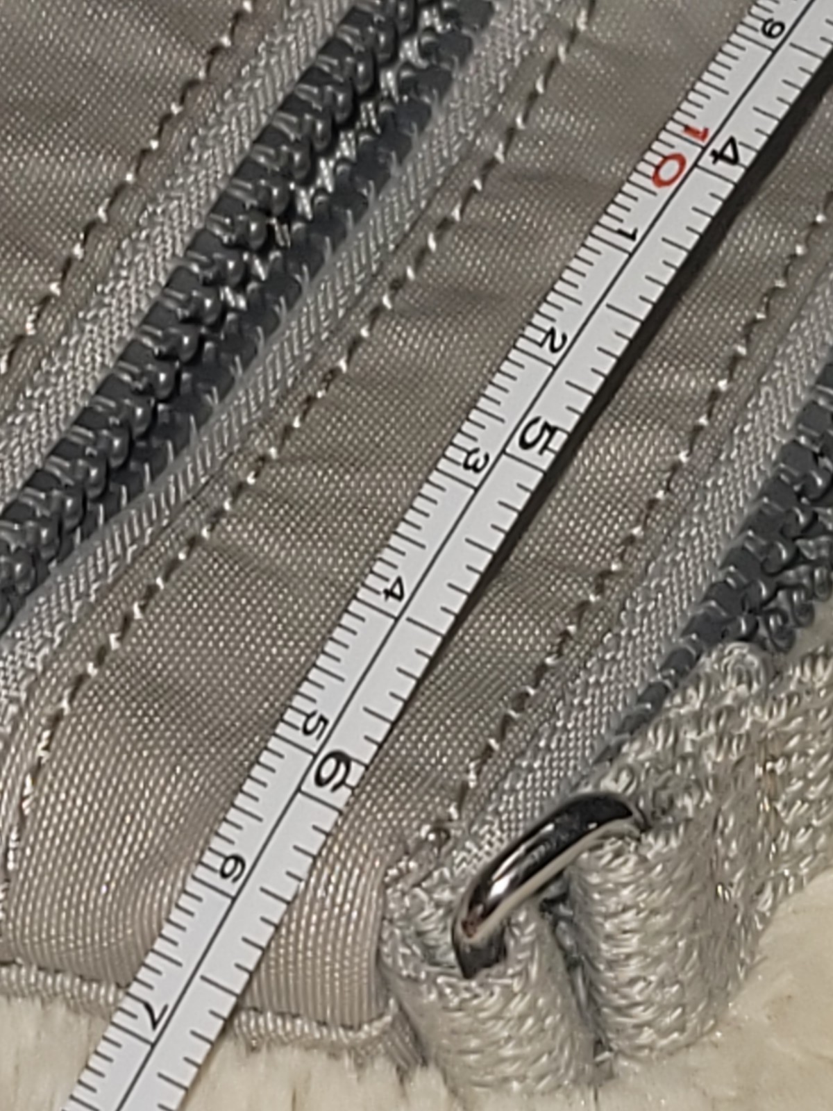 Purse Kipling Silver Metallic Gray Small Crossbod… - image 7