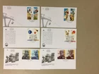 Six Israel after 2000 fdc with two stamps-three sets