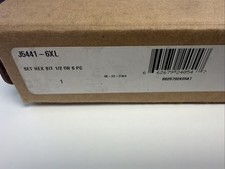 Proto J5441-6xl 12 Drive 6 Pc. Extra Long Hex Bit Set