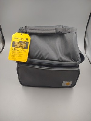 Carhartt Insulated 12 Can Two Compartment Lunch Cooler ~  C10304