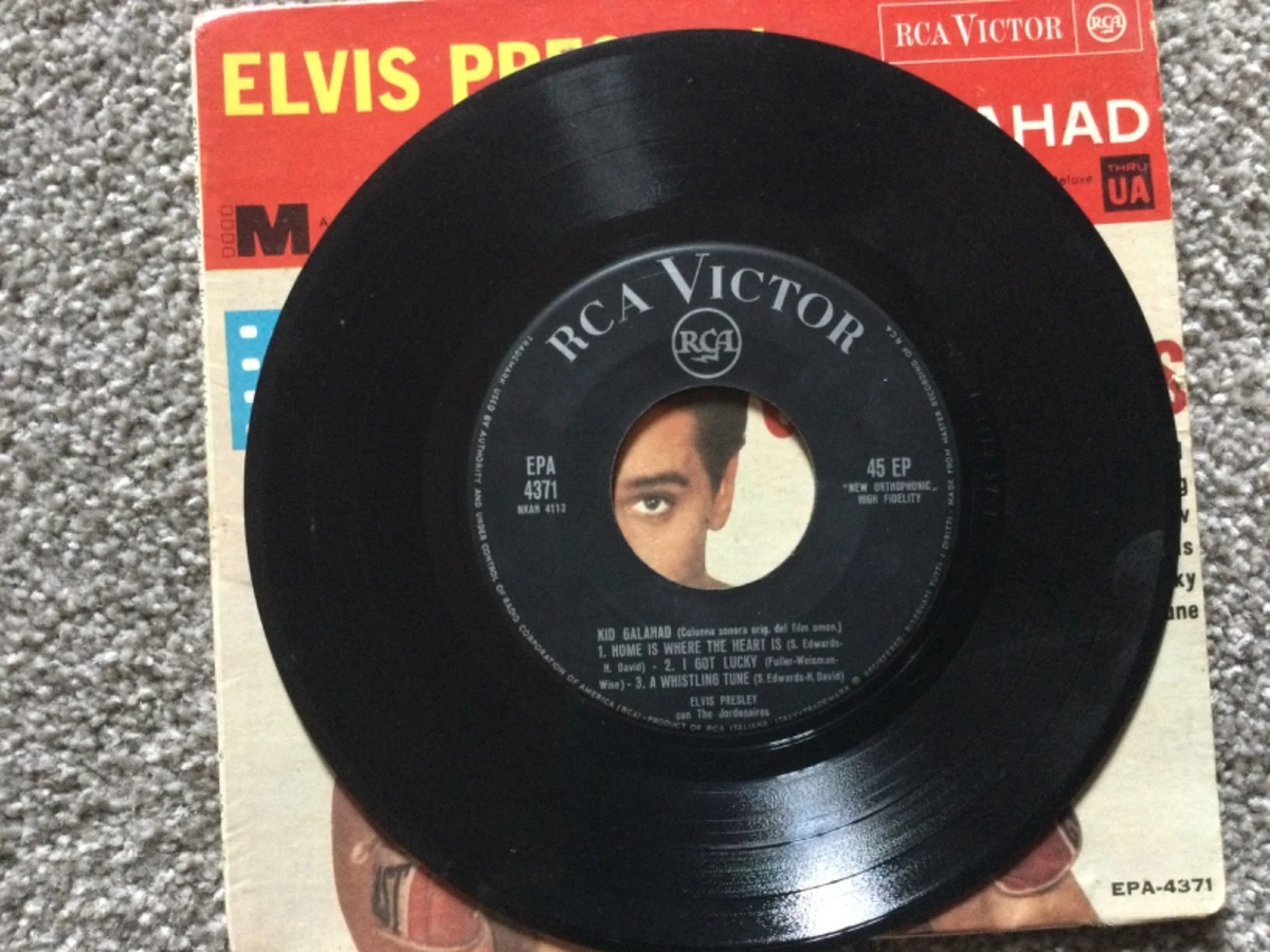 Elvis Presley Kid Galahad 6-track EP RCA Victor Italiana