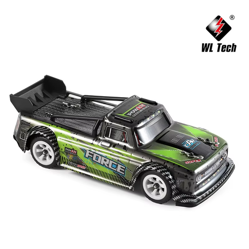 284131 1:28 4WD 2.4G Mini RC Racing Car High Speed Off-Road Remote Control LED L - Afbeelding 3 van 12