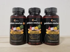 UpWellness Golden Revive + Joint Support 60 Capsules (3-Pack) EXP: 01/2027+