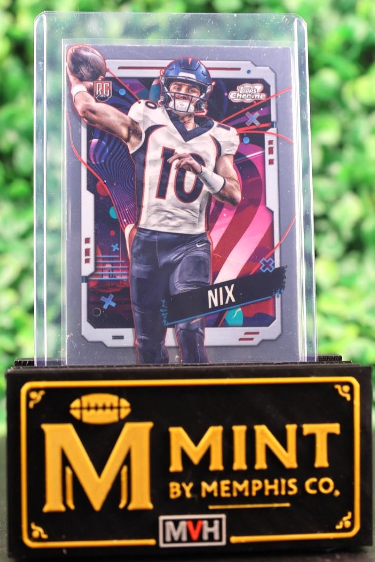 2024 Topps Chrome Cosmic BO NIX (RC) Base #127 Denver Broncos