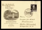 DR WHO 1953 GERMANY FDC WILHELM HUMBOLDT SENATOR SIGNED? R49459