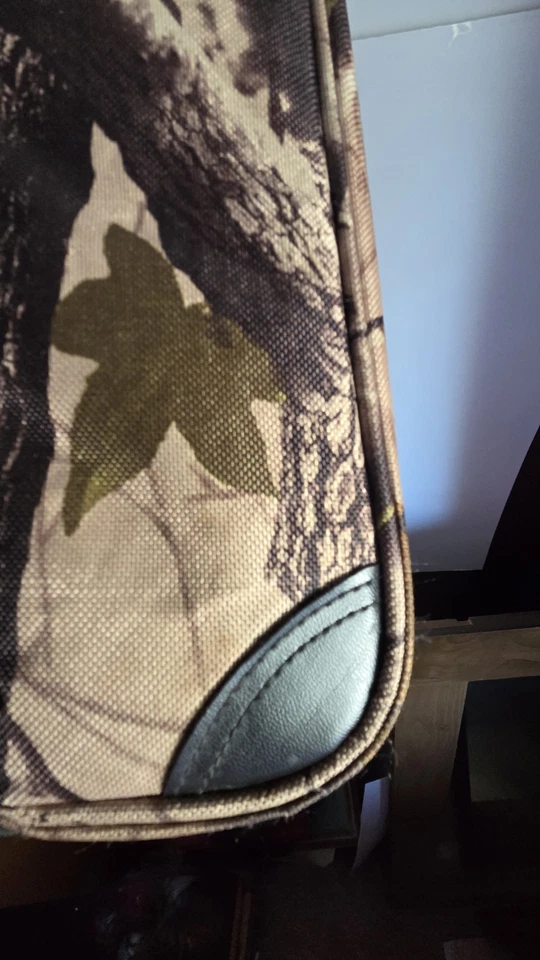 Bolsa de almuerzo de caza termo de café 2 tazas acero inoxidable camuflaje aislado Foto 4 de 4