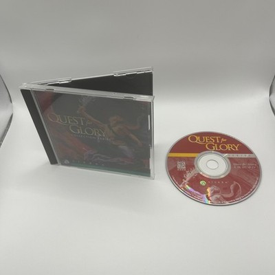 Quest For Glory Collection Series 1-4 Sierra PC CD-ROM Game Vintage Jewel Case