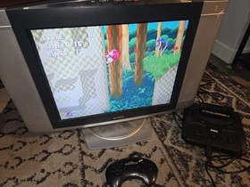 Sega Genesis Console Bundle Tested Working | 2 Controllers + 3 Games + Cables