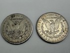 1903 & 1904 P 2 coin Lot Morgan Silver Dollar $1 Circulated Ungraded Uncertified — photo 2