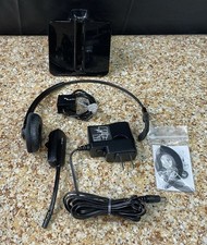 Plantronics C054 Wireless Headset, Base, Phone Cord, Power Adapter