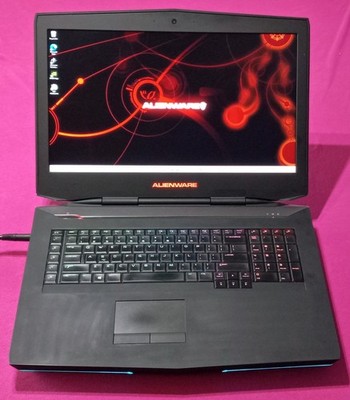 Dell Alienware 18 laptop I7-4900mq 2.8-3.8Ghz 24GB 500GB SSD NVIDIA P4200 AX210