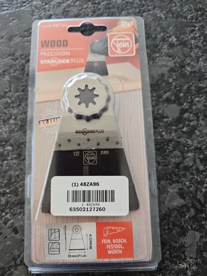 Fein Starlock Wood Oscillating 2 9/16 Inch (65mm) Multi-Tool Blade - Image 1 of 4