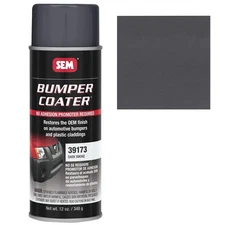 SEM 39173 Bumper Coater Dark Smoke Aerosol Bumpers & Plastic Paint 12floz