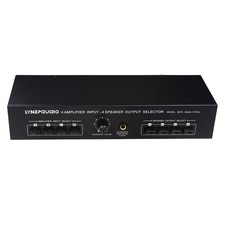 B075 4-IN 4-OUT Power Amplifier Speaker Switcher 300W Speaker Distributor