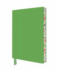 Spring Green Artisan Notebook (Flame Tree Journals) - Leather Bound - Good