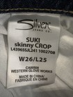 Silver Jeans Co. Women’s Suki Skinny Jeans Size 26 Medium Wash Mid Rise — photo 3
