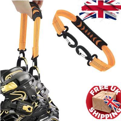 Rollschuh Schuhheber Skischuhgurt tragbar Eis Inline Schlittschuhe Tragegriff